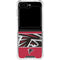 NFL Atlanta Falcons Zone Block Galaxy Z Flip6 Clear Case